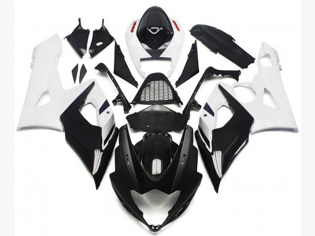 Vibrante Azul Brillante & Negro Mate 05-06 GSXR 1000 Carenados Moto Vibrante Azul Brillante & Negro Mate 05-06 GSXR 1000 Carenados Moto