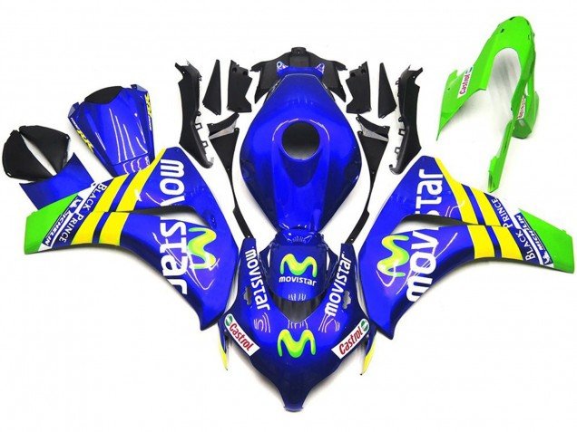 Vibrante Movistar 08-11 CBR1000RR Carenados Moto Vibrante Movistar 08-11 CBR1000RR Carenados Moto
