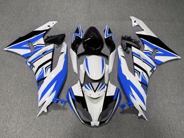 Zag Azul Blanco & Negro 09-12 ZX6R Carenados Moto